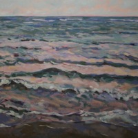 Waves at Sunset