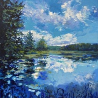 Harvard Pond, Mid-Summer